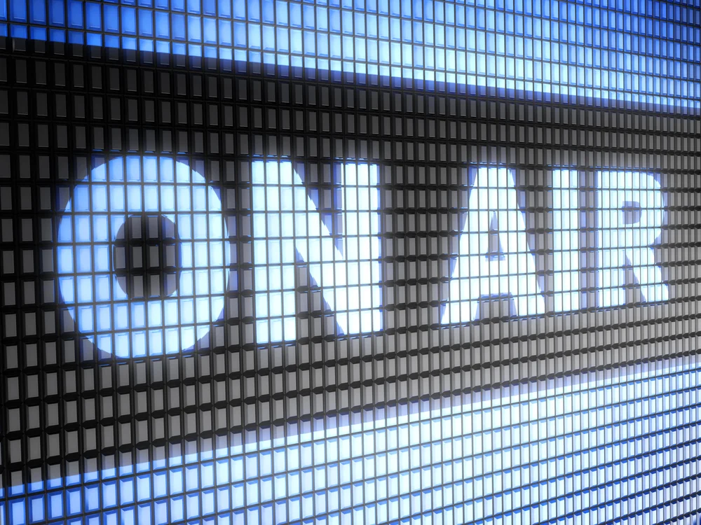 on air radio sign