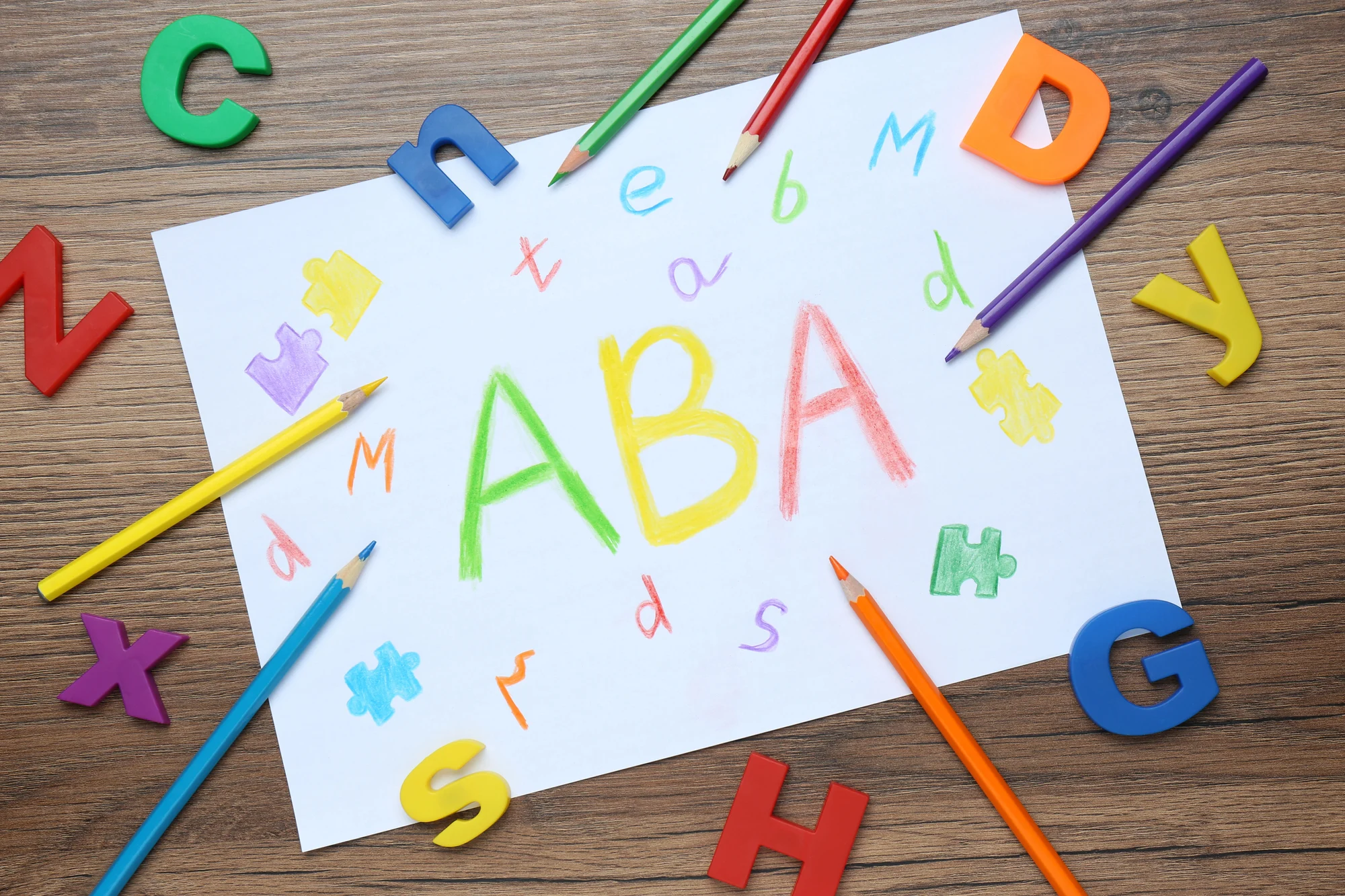 Depositphotos_542876694_L properly knowing how to measure aba center marketing roi helps centers like the one where this paper sign with aba letters drawn on was made