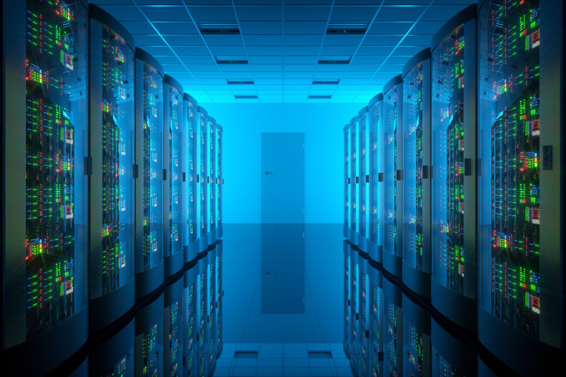 Room of servers WordPress sites rely on server assets.