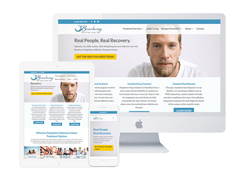 beachway therapy's new website redesign